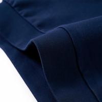 Kinderjurk met strepen van pailletten 104 marineblauw - thumbnail