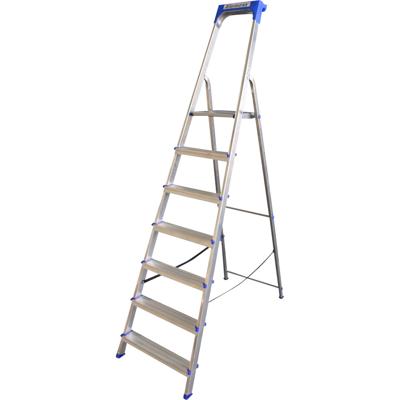 Huishoudtrap aluminium 7-treden