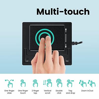 Perixx Peripad-501 II Touchpad USB Zwart - thumbnail