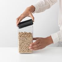 Brabantia Tasty+ voorraadbus 1.6 liter donkergrijs - thumbnail