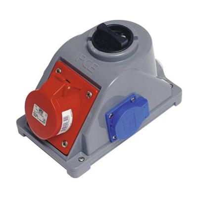 PCE 96061552 CEE-wandcontactdoos 16 A 5-polig 400 V 1 stuk(s)