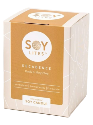 Soylites Soycandle Decadence - Vanilla & Ylangy Ylang