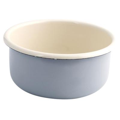 Cloud7® Drink- en voerbak Emaille Granny, grey, Maat: M Cloud7® Drink- en voerbak Emaille Granny, grey, Maat: M