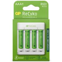 Standaard batterijen inclusief 4 oplaadbare AAA-batterijen met 850 mAh - thumbnail