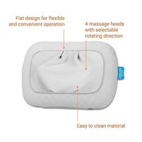 Medisana MCG 800 Massagekussen 18 W Grijs - thumbnail