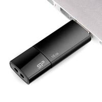 Silicon Power U05 Ultima USB Pendrive 16GB USB 2.0 Black - thumbnail