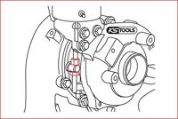 KS Tools 150.2232 1/4 turbolader speciale 12-kant steeksleutel voor VAG, 10 mm - thumbnail