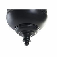 Lykta DKD Home Decor Bruin Zwart Metaal Kristal Touw Loft 22 x 22 x 43 cm - thumbnail