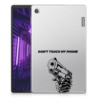 Lenovo Tab M10 Plus Print Case Gun Don't Touch My Phone - thumbnail