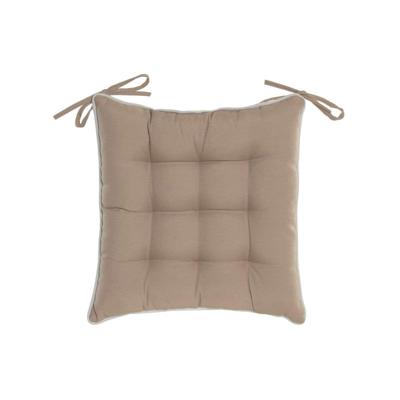 Kussen Home ESPRIT Wit Beige Tuin 40 x 40 x 5 cm