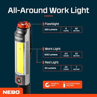 Zaklamp LED Nebo Big Larry 3 600 lm Zaklamp LED Nebo Big Larry 3 600 lm