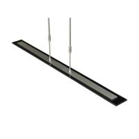 Masterlight Hanglamp eettafel - kantoorVigo 100cm nikkel met zwart - 2630-37-05-DW - thumbnail
