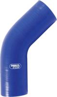 Samco Sport siliconen slang lucht/water Ø83mm 125mm 45° blauw - thumbnail