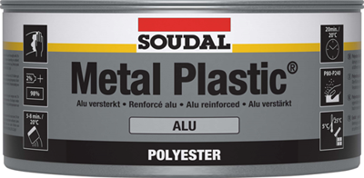 Soudal metal plastic alu | polyesterplamuur | 2 kg | 30045 - 103426 Soudal metal plastic alu | polyesterplamuur | 2 kg | 30045 - 103426