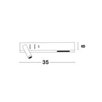 Lyora BedlampjeVida links zwart met usb - 9533522 - thumbnail