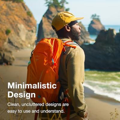 Osprey Hikelite 18 Rugtas Chameleon/Black 18L