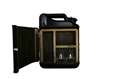 Jerrycan Bar Gin - Zwart - Leuk voor in de mancave - Uniek en Stijlvol - Perfect voor de ginliefhebbers - Exclusief drank