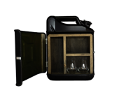 Jerrycan Bar Gin - Zwart - Leuk voor in de mancave - Uniek en Stijlvol - Perfect voor de ginliefhebbers - Exclusief drank - thumbnail