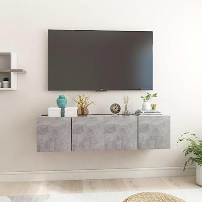 VidaXL Tv-hangmeubelen 2 st 60x30x30 cm betongrijs
