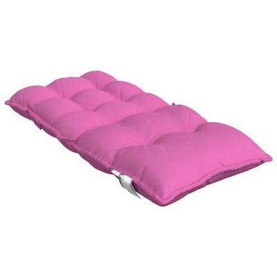 VidaXL Stoelkussens 6 st lage rug oxford stof roze