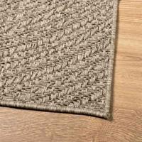 VidaXL Vloerkleed zizur beige binnen en buiten 140x200 cm jute look - thumbnail
