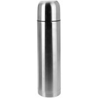 Thermos met dispenserstop Excellent Houseware Zilverkleurig Roestvrij staal 1 L - thumbnail