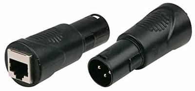 DAP FLA38 XLR Male 3p naar RJ45 verloopplug