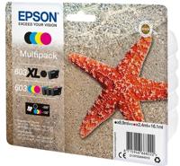 Epson 603 XL inktcartridge 1 stuk(s) Origineel Hoog (XL) rendement Zwart, Cyaan, Magenta, Geel - thumbnail