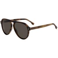 Hugo Boss zonnebril heren piloot cat. 2 bruin (1126/S) - thumbnail