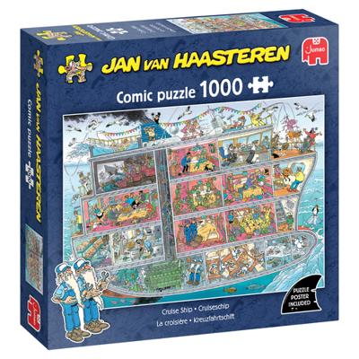 Jumbo Jan van haasteren legpuzzel - cruiseschip, 1000st.