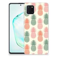 Samsung Galaxy Note 10 Lite | Siliconen Case | Ananas - thumbnail