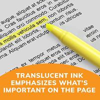 Bic markeerstift Highlighter Grip, roze, doos met 12 stuks - thumbnail