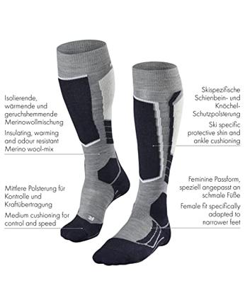 Falke Sk2 Intermediate Skisok Dames Lagoon 35-36