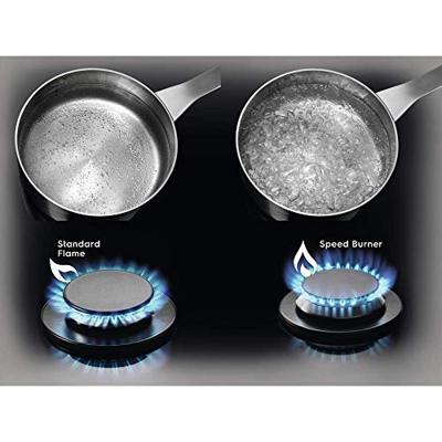 Electrolux EGS6436RK Zwart Ingebouwd Gaskookplaat 4 zone(s)