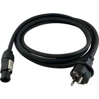 HAWA R7028 Aansluitkabel Stroom Zwart 5.00 m - thumbnail