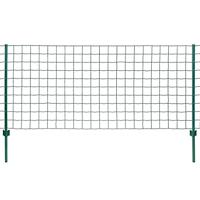 Euro hek 20x0,8 m staal groen - thumbnail