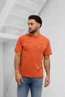 EA7 Emporio Armani 7M000149 T-Shirt Heren Oranje - Maat XXL - Kleur: Oranje | Soccerfanshop - thumbnail