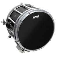 Evans SB14MHB Hybrid Black Marching Snare Drum Head, 14 Inch - thumbnail