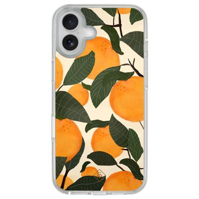 iPhone 16 hybride hoesje - Oranges