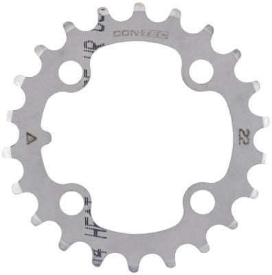 CONTEC kettingblad "c.drive" ct chain ring c.drive 22t 64mm silver