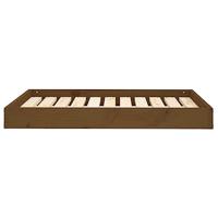 VidaXL Hondenmand 91,5x64x9 cm massief grenenhout honingbruin - thumbnail