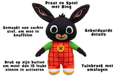 Pratende Bing knuffel