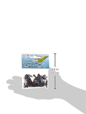 Folia sierstenen 450 stuks, hartjes