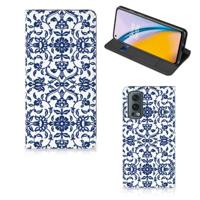 OnePlus Nord 2 5G Smart Cover Flower Blue - thumbnail