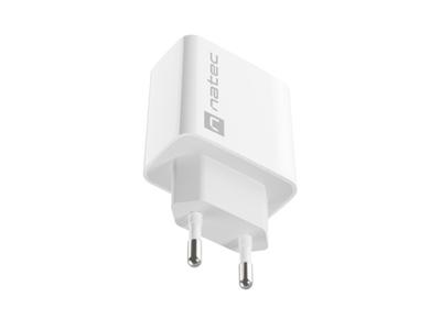 Oplader Natec NUC-2057 RIBERA Wit 18 W Oplader Natec NUC-2057 RIBERA Wit 18 W