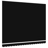 VidaXL Vervangingsdoek voor zonnescherm zwart 380 x 295 cm polyester - thumbnail