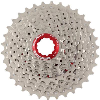 Superior Sunrace cassette csrz800 12v 11-36t zilver/rood