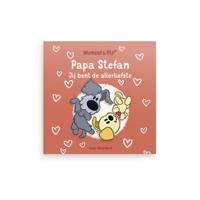 Boek met naam en foto - Woezel & Pip - Jij bent de allerliefste papa (Softcover) - thumbnail