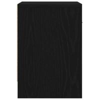 Nachtkastjes 2 st met lade 39x28x41 cm zwart - thumbnail