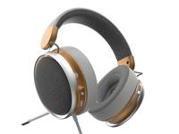 Dark Project ONE SONO bedrade gamingheadset (wit/goud) - over-ear hoofdtelefoon, 3,5 mm audio-aansluiting, afneembare omnidirectionele microfoon, metalen frame (compatibel met pc, PlayStation, XBOX, - thumbnail
